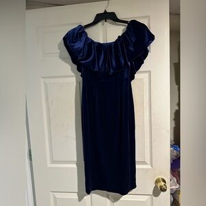 Blue dress